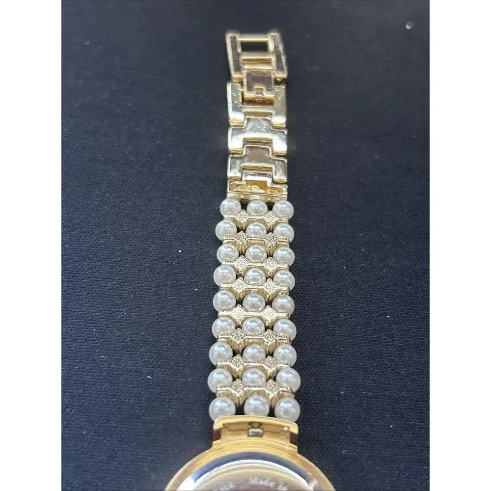 Charter Club MOP Dial Gold Tone Women’s Quartz Watch